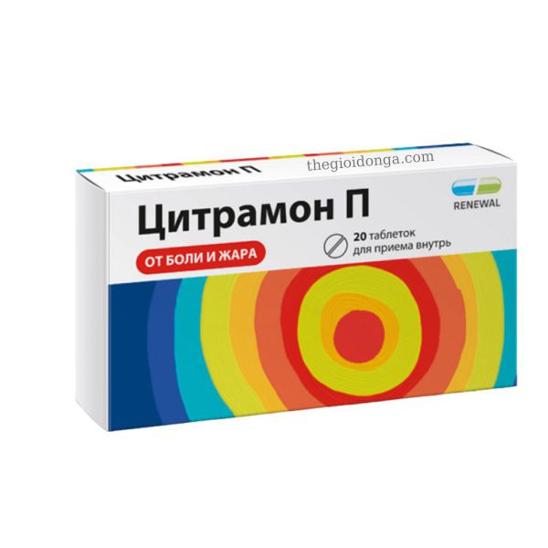 Viên Uống Citramon P trị Đau Đầu & Cảm Cúm