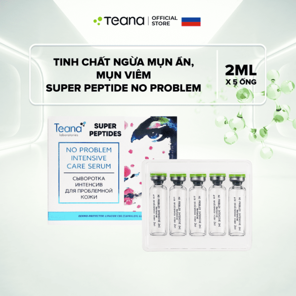 Serum Kháng Mụn Teana Super Peptides No Problems