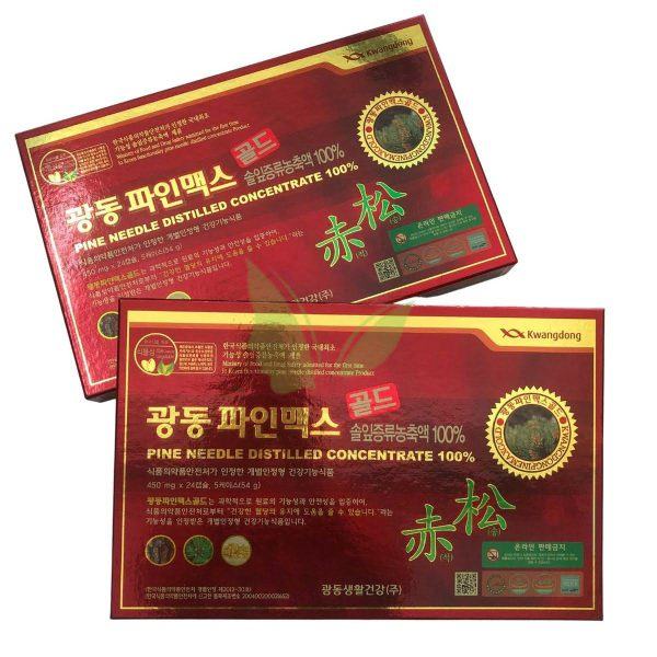 Tinh Dầu Thông Đỏ Kwangdong 120 Viên Hàng Cao Cấp - Hình ảnh 3