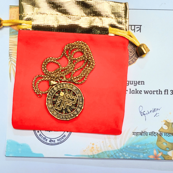 Đồng xu Amanta Amulet bùa hộ mệnh tài lộc, sức khỏe và hạnh phúc - Hình ảnh 3