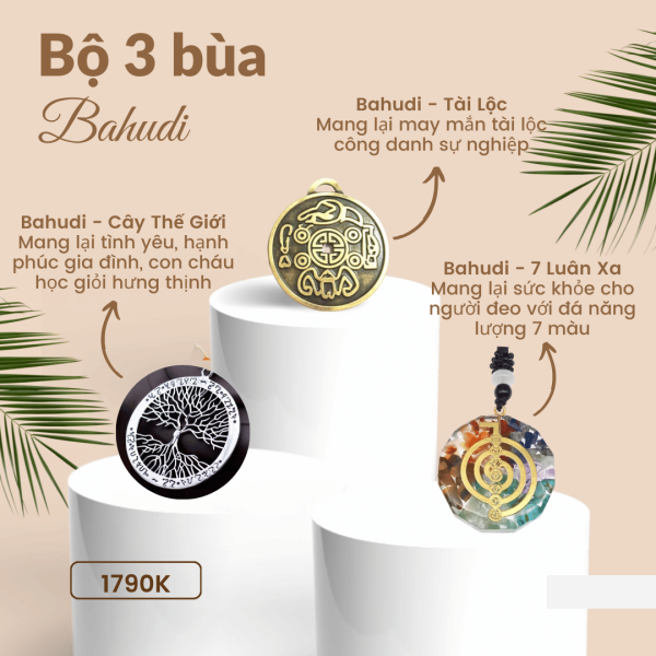 Bahudi Amulet Bùa Hộ Mệnh Mang Lại May Mắn Tài Lộc thỉnh từ Ấn Độ - Hình ảnh 2