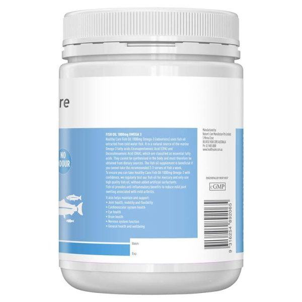 DẦU CÁ HEALTHY CARE FISH OIL 1000MG OMEGA 3 400 VIÊN - Hình ảnh 4