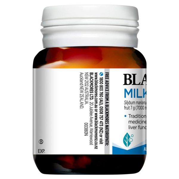 GIẢI ĐỘC GAN BLACKMORES MILK THISTLE 42 VIÊN - Hình ảnh 3