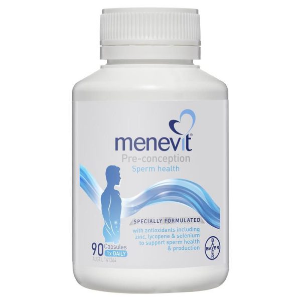 HỖ TRỢ SINH SẢN VÀ CẢI THIỆN CHẤT LƯỢNG TINH TRÙNG MENEVIT ÚC 90 VIÊN - Hình ảnh 5