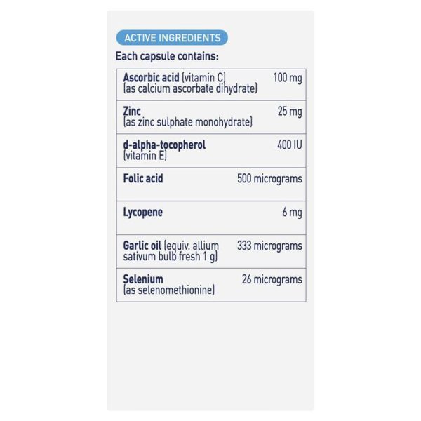 VIÊN UỐNG HỖ TRỢ TINH TRÙNG MENEVIT PRE-CONCEPTION SPERM HEALTH 30 VIÊN - Hình ảnh 4