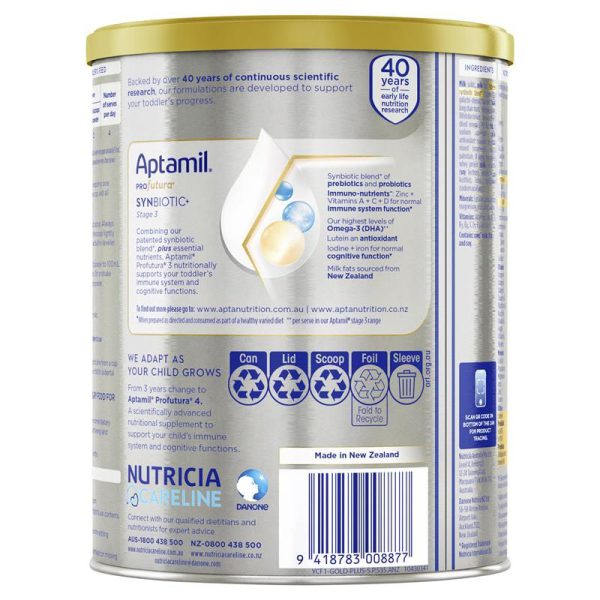 SỮA APTAMIL ÚC SỐ 3 PROFUTURA (900G) CHO TRẺ TỪ 1-3 TUỔI - Hình ảnh 2