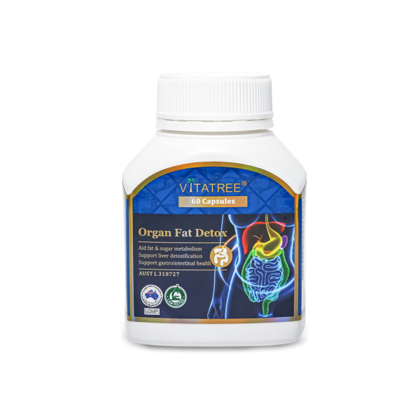 THẢI ĐỘC MỠ NỘI TẠNG VITATREE ORGAN FAT DETOX 60 VIÊN - Hình ảnh 3