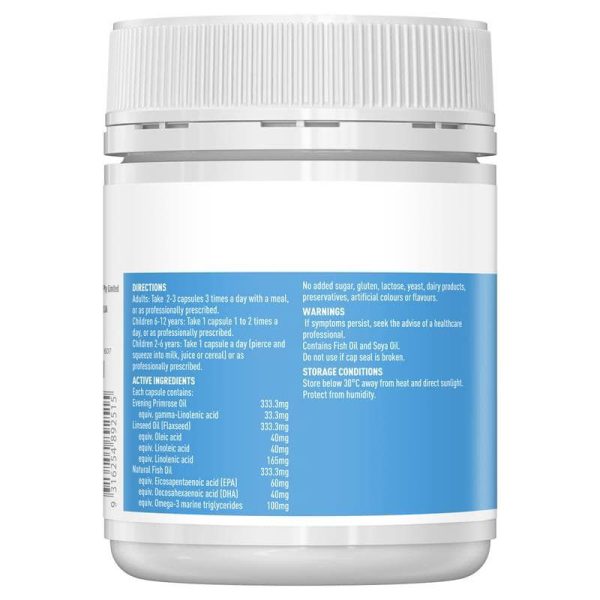 VIÊN UỐNG HEALTHY CARE ULTIMATE OMEGA 3-6-9 200 VIÊN - Hình ảnh 3